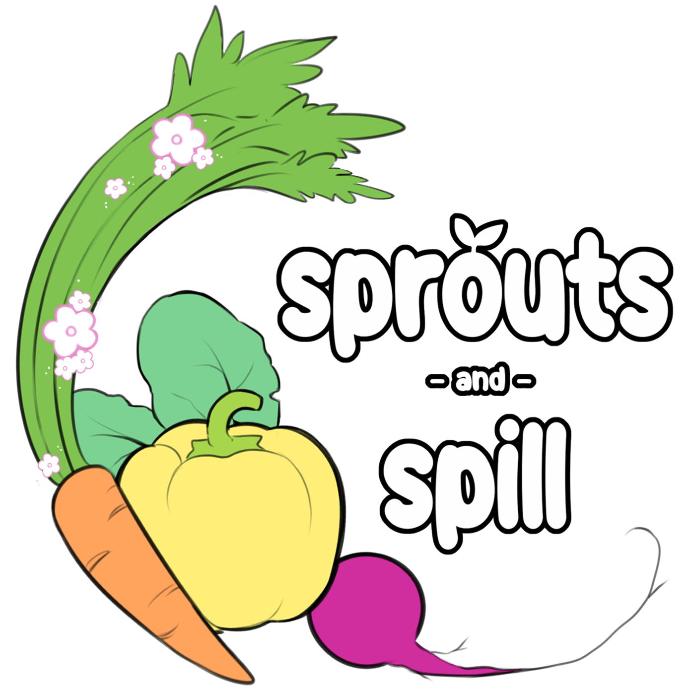 Sprouts and Spill logo