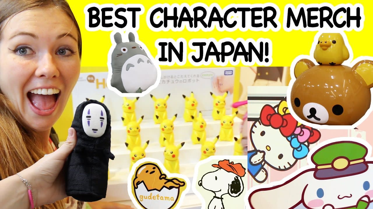 Best Tour of KIDDYLAND in Harajuku, Tokyo - Character Merch Haul (Featuring Nadine in Japan)