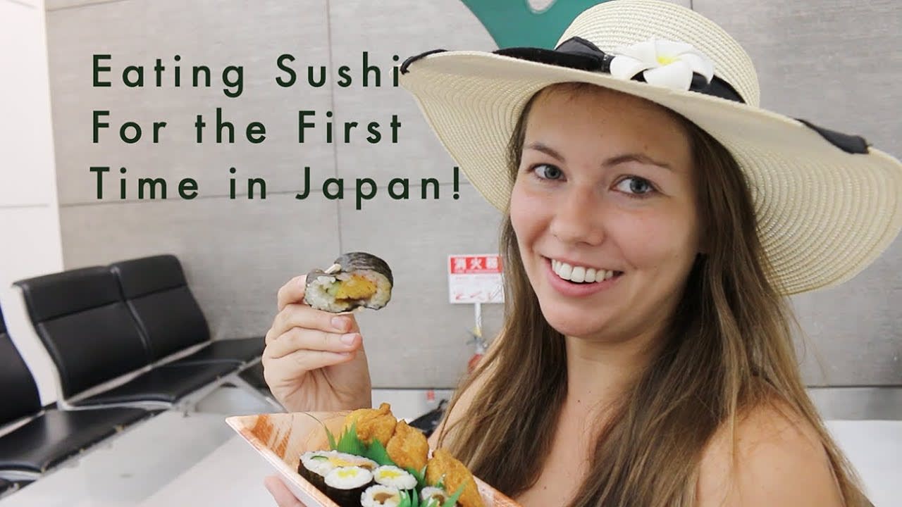 Eating Sushi in Japan for the First Time