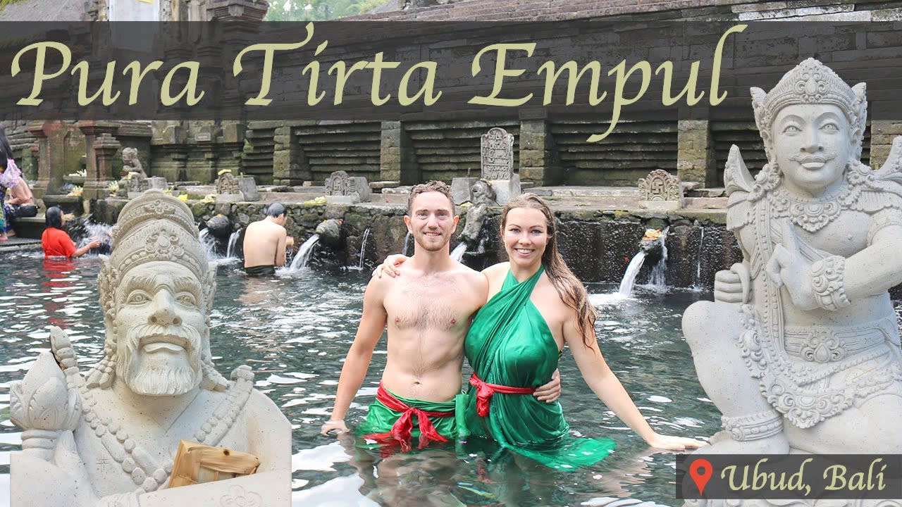 Pura Tirta Empul in Ubud, Bali, Indonesia