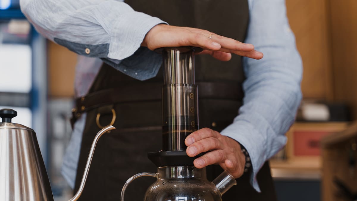 matcha aeropress