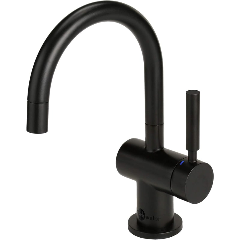 InSinkErator F-HC3300 matte black hot and cold water faucet