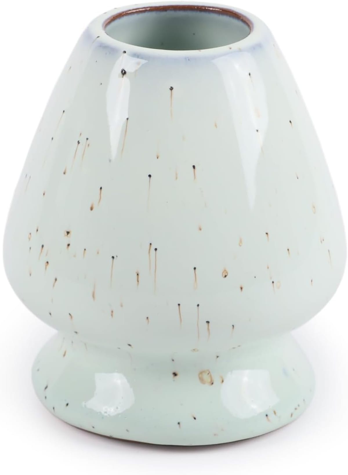 Handcrafted ceramic matcha whisk holder (kusenaoshi)