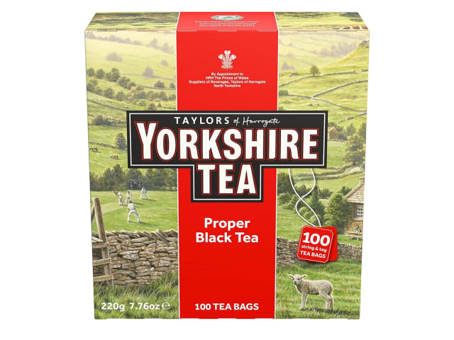 Yorkshire Tea Proper (red box) black tea bags