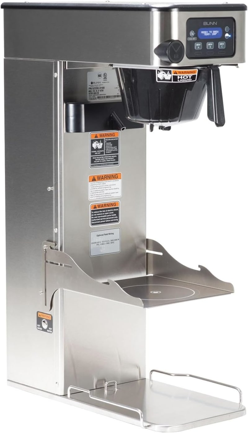 BUNN ITCB-DV commercial tea and coffee brewer