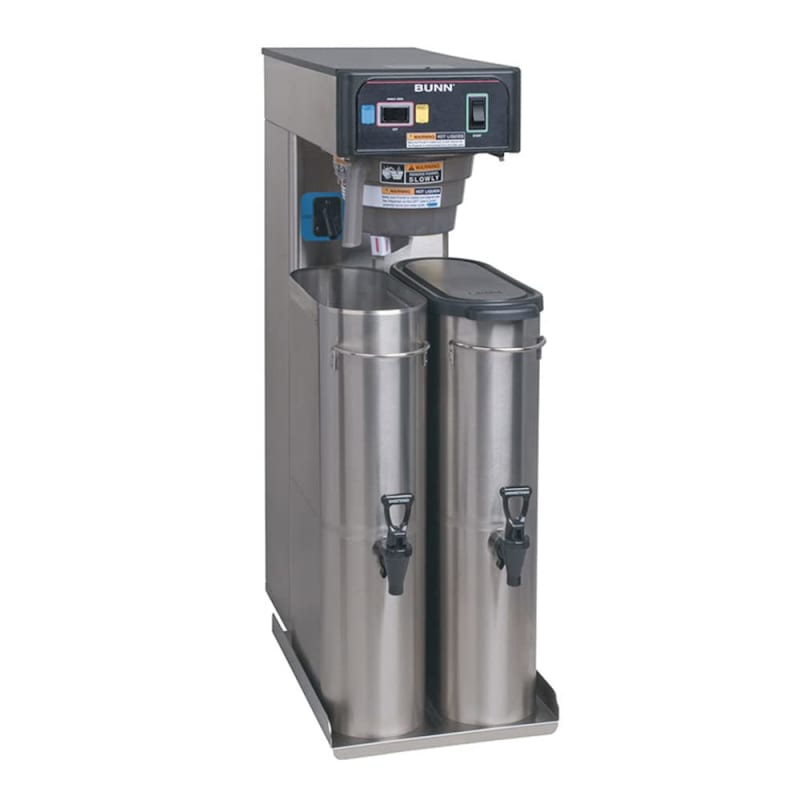 BUNN TB6 twin commercial iced tea brewer with two dispensers