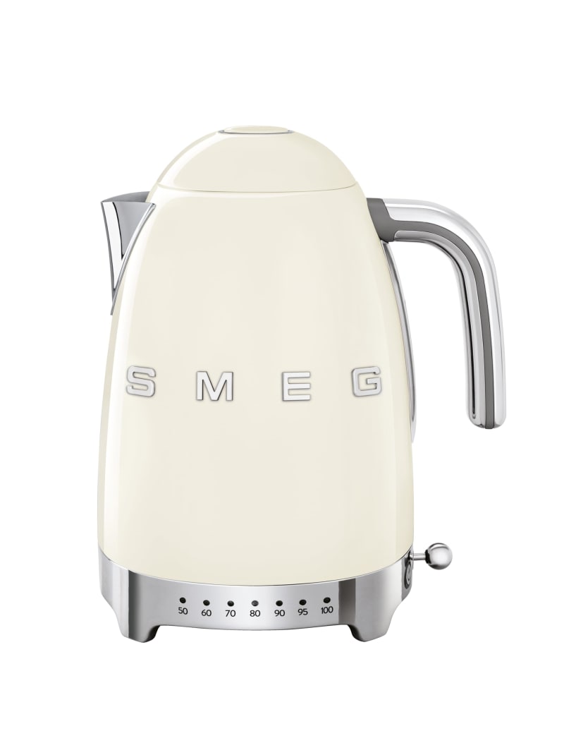 Smeg KLF04 variable temperature electric kettle in cream, the Smeg kettle worth it for tea