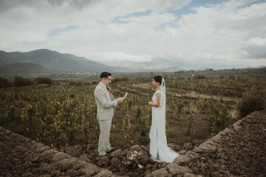 Elopment sull'Etna — Tenuta Cottanera