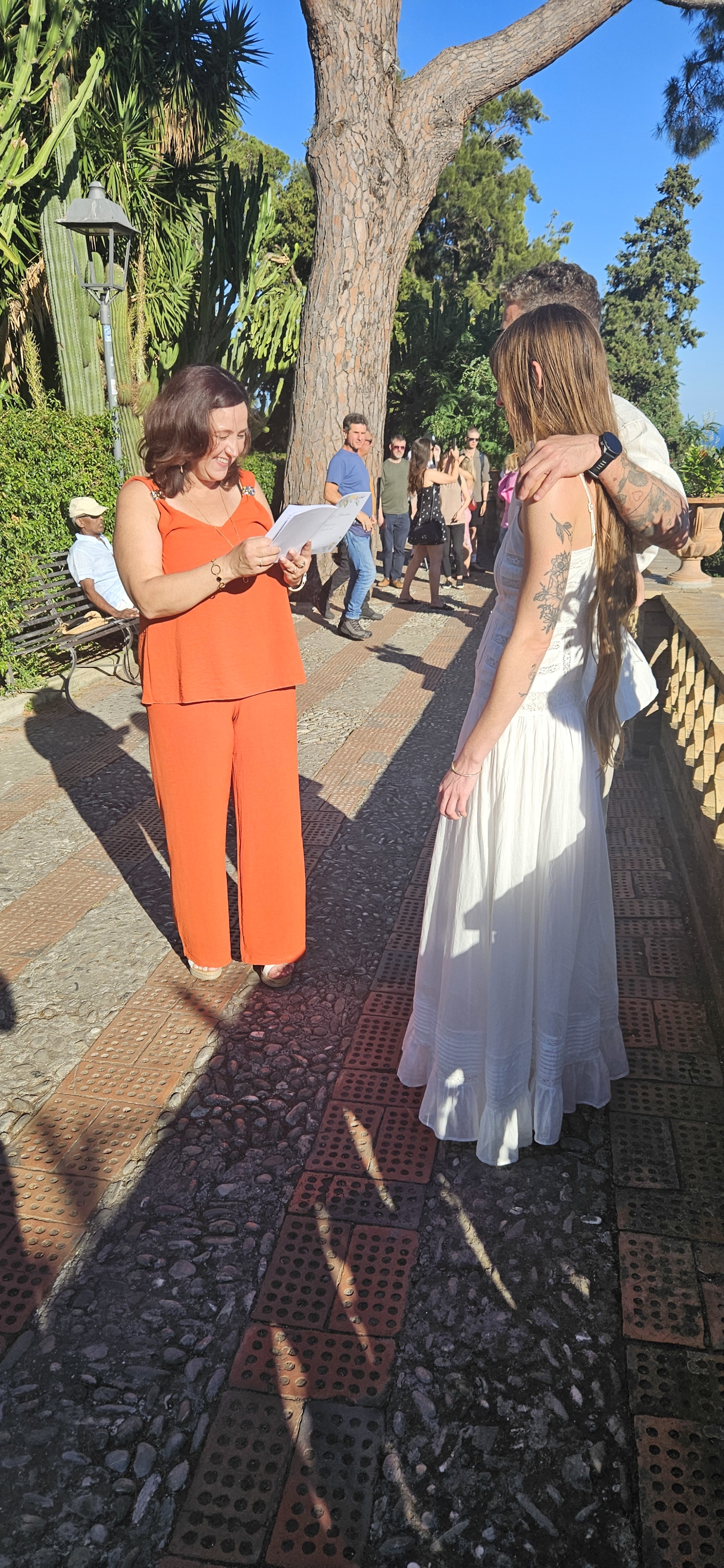 Matrimonio simbolico a Taormina