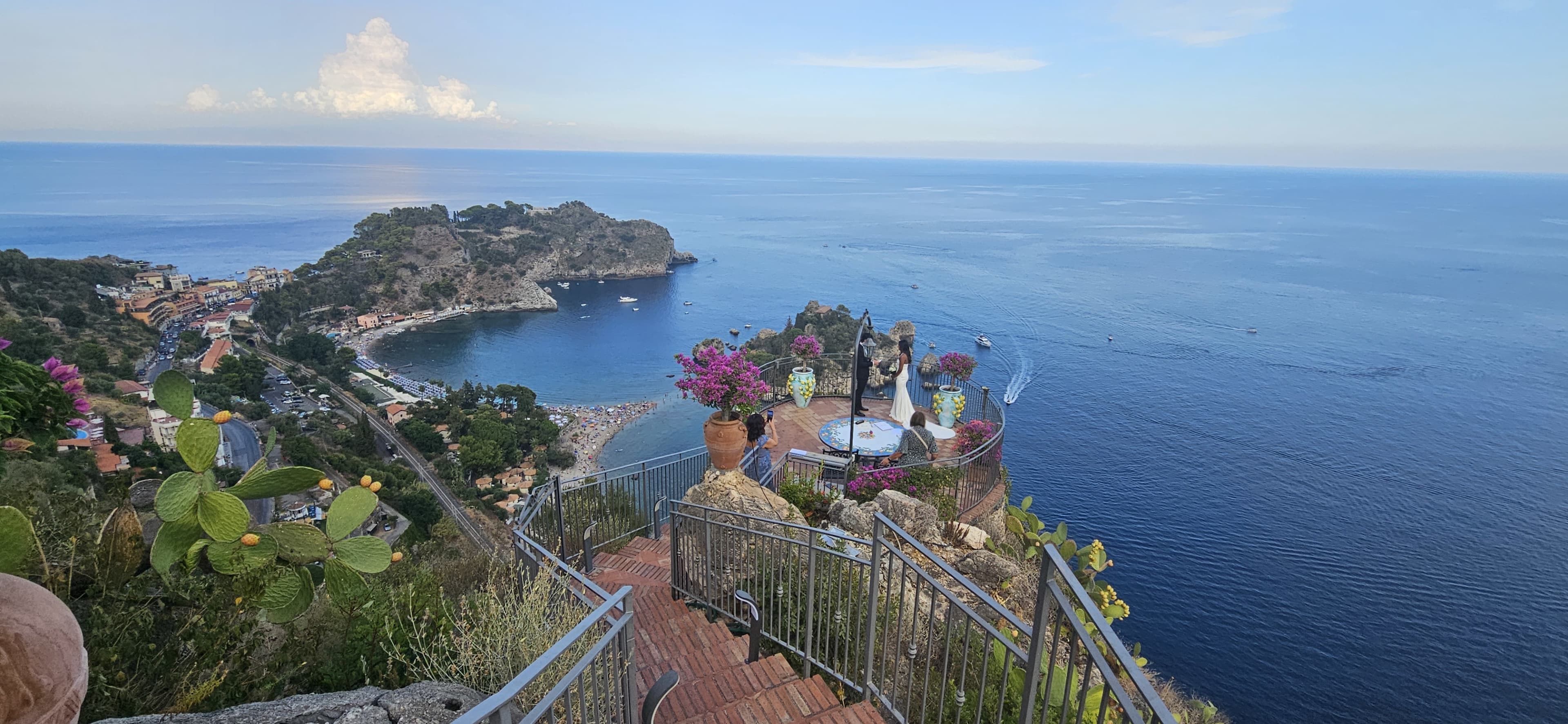 Cerimonia simbolica al Grand Hotel San Pietro di Taormina