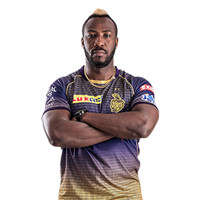 andre russell kkr jersey number