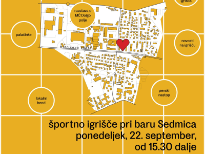 Dolgo popoldne na Dolgem polju, plakat