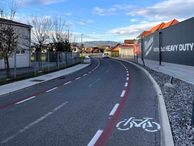 Nov kolesarski pas v Trnovljah