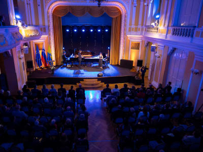 Posnetek z lanske prireditve ob kulturnem prazniku in podelitvi Celjskih zvezd. (Foto Rok Deželak)