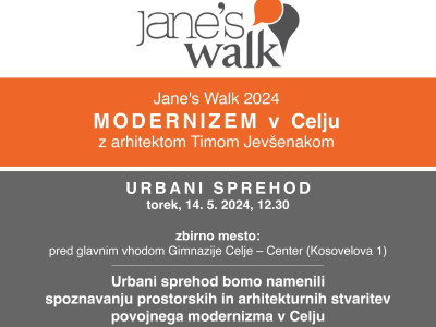 Jane's Walk 2024 plakat