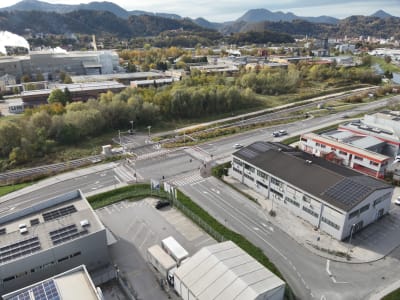 Območje ureditve EPC Bežigrajska zahod z zraka