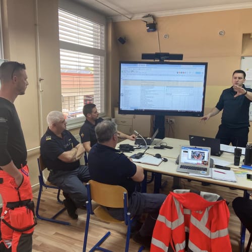 Koordinacija za vajo zaščite in reševanja