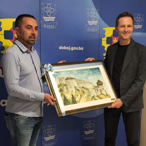 Boris Jerinić in Matija Kovač