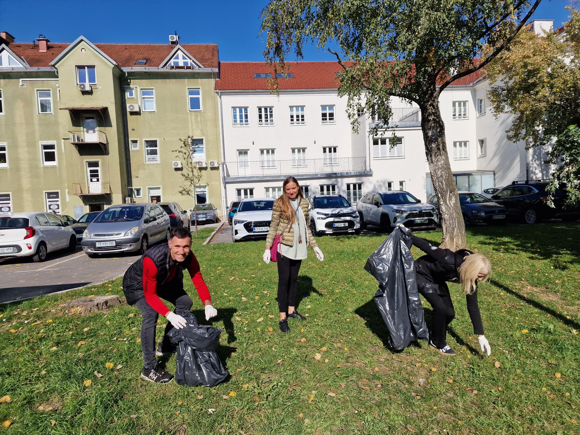 Jesenska čistilna akcija v Mestni občini Celje »Očistimo Celje«