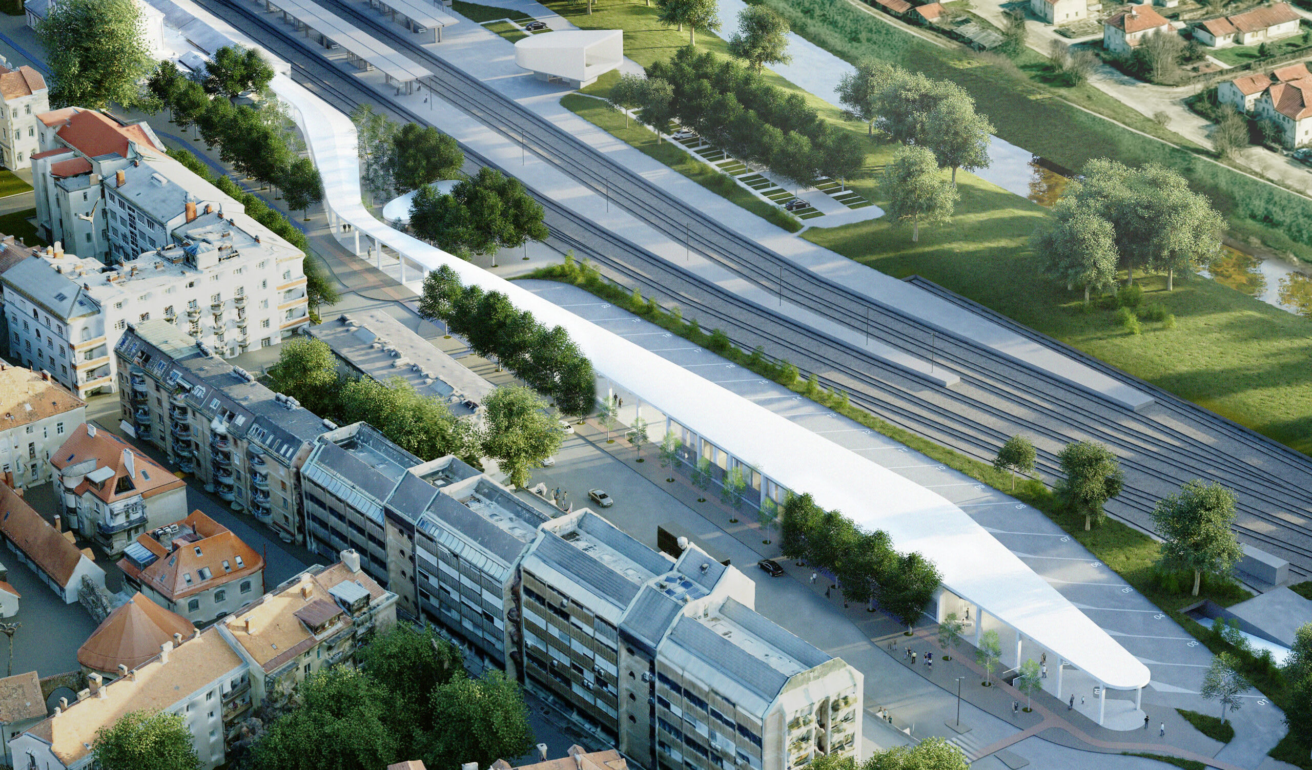 Potniški center Celje, vizualizacija