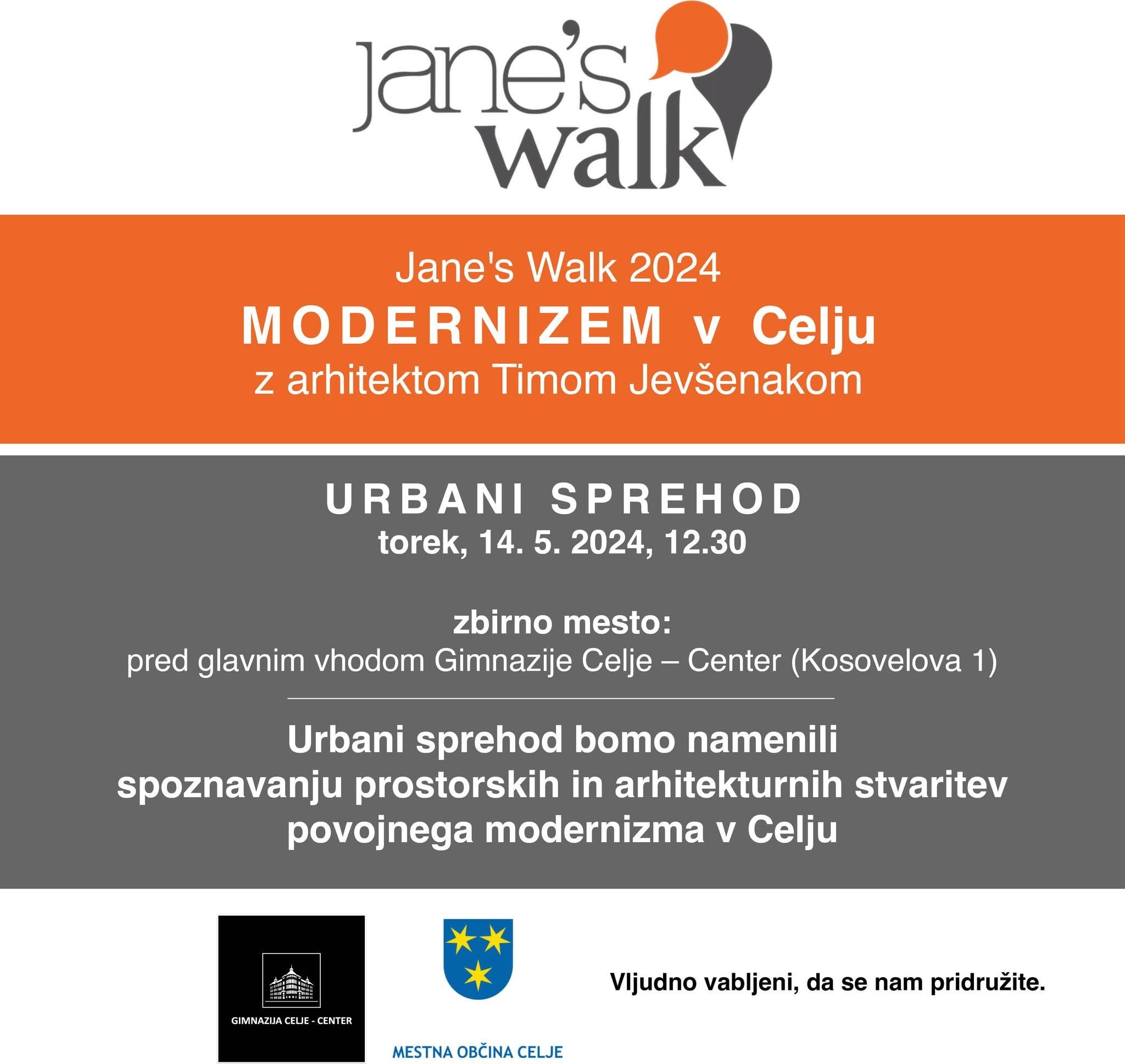 Jane's Walk 2024 plakat