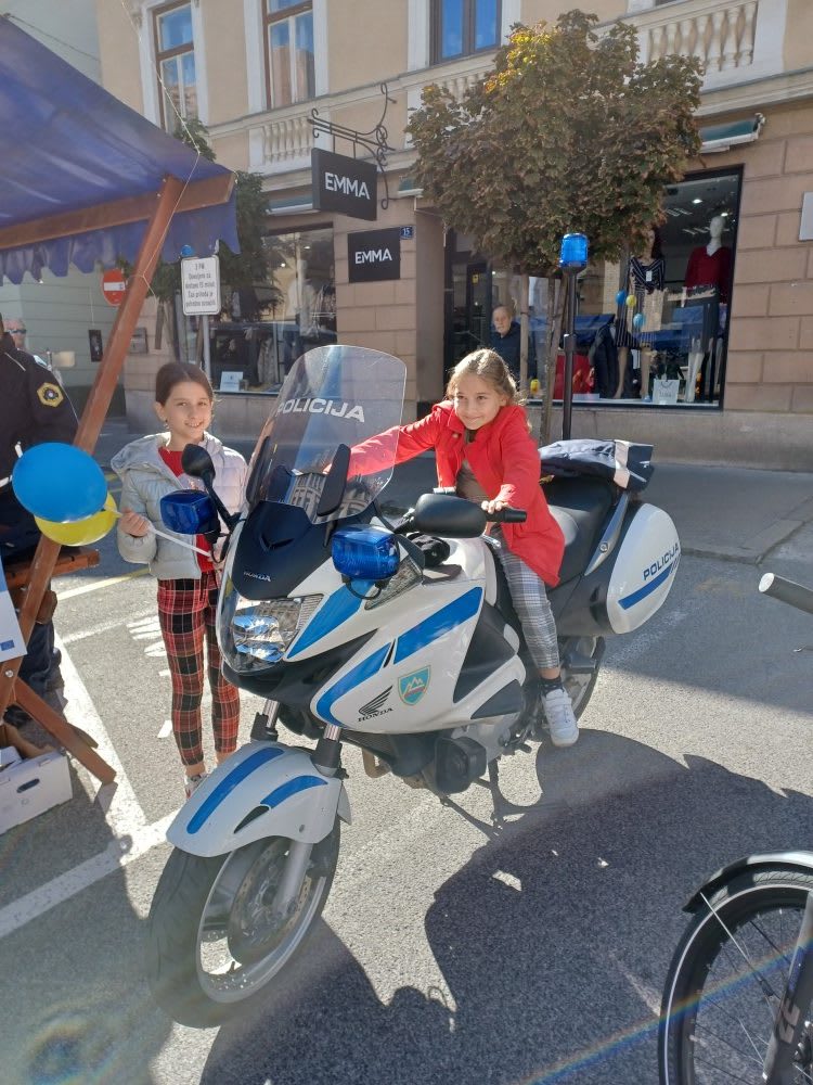 Utrinek z lanskega Evropskega tedna mobilnosti (vir: I. OŠ Celje)