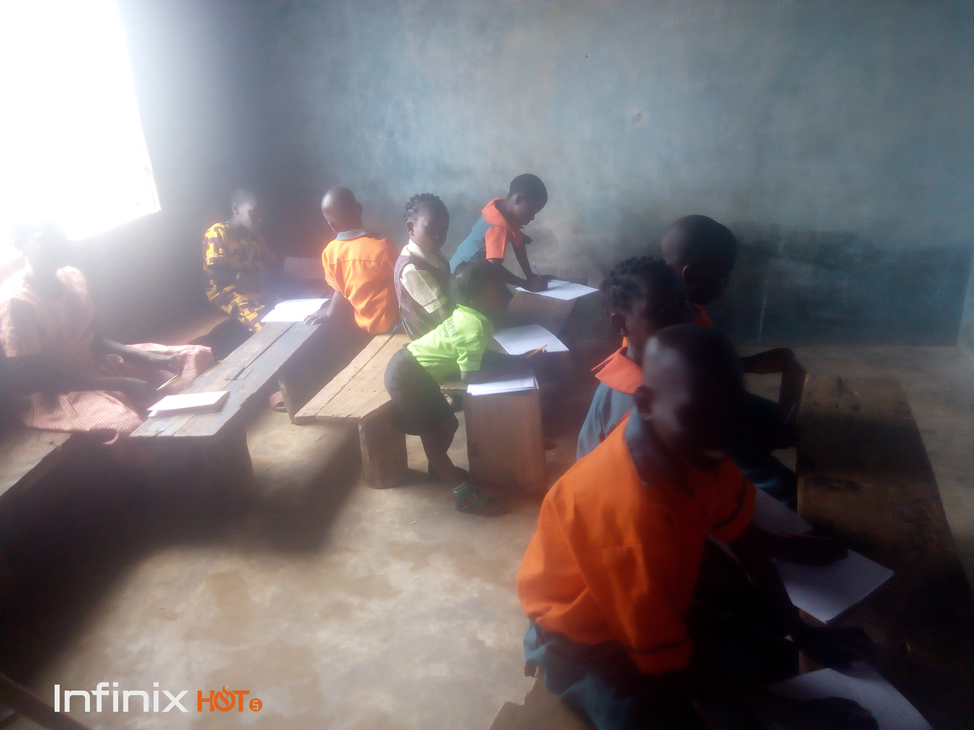 Image of students in one of the classrooms Image of students in one of the classrooms