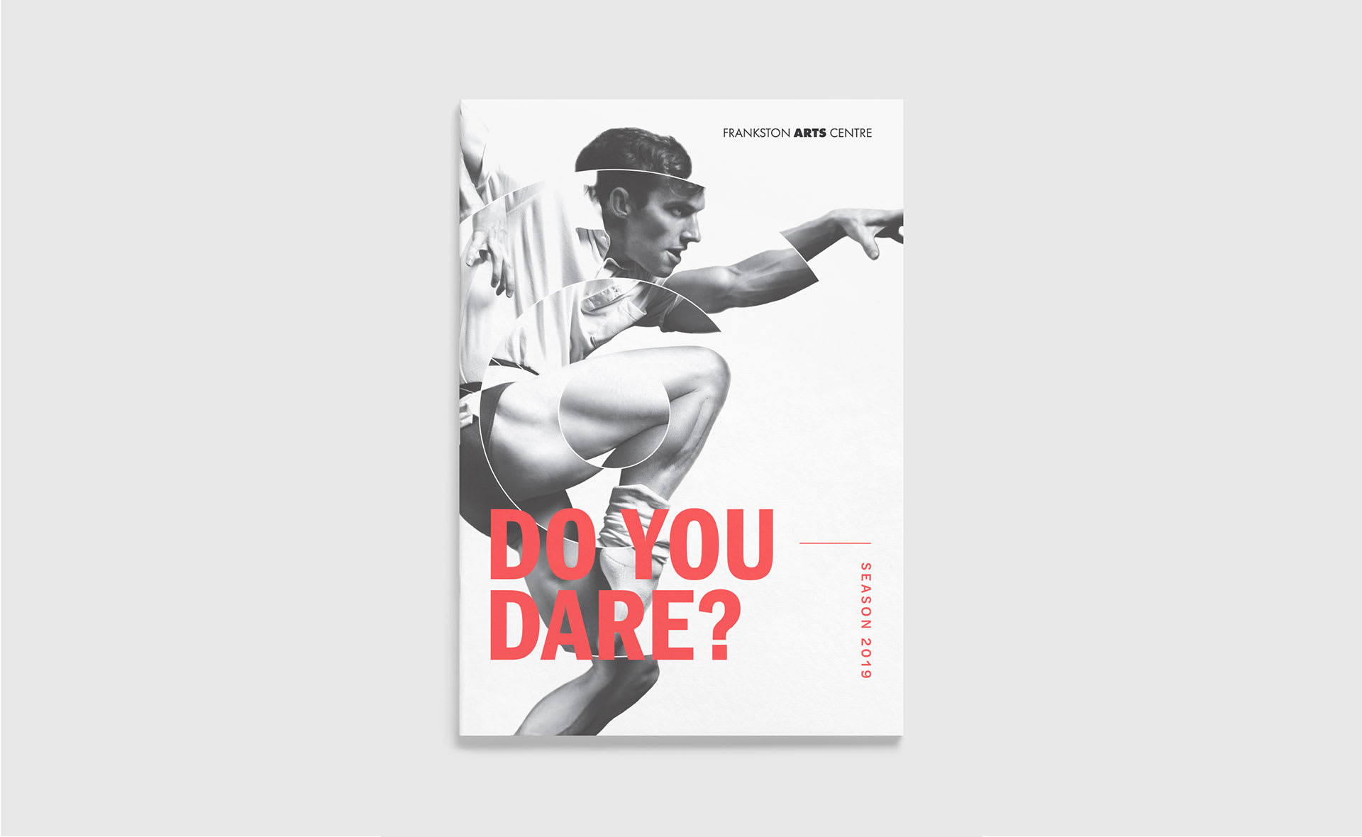 Frankston Arts Centre brochure design