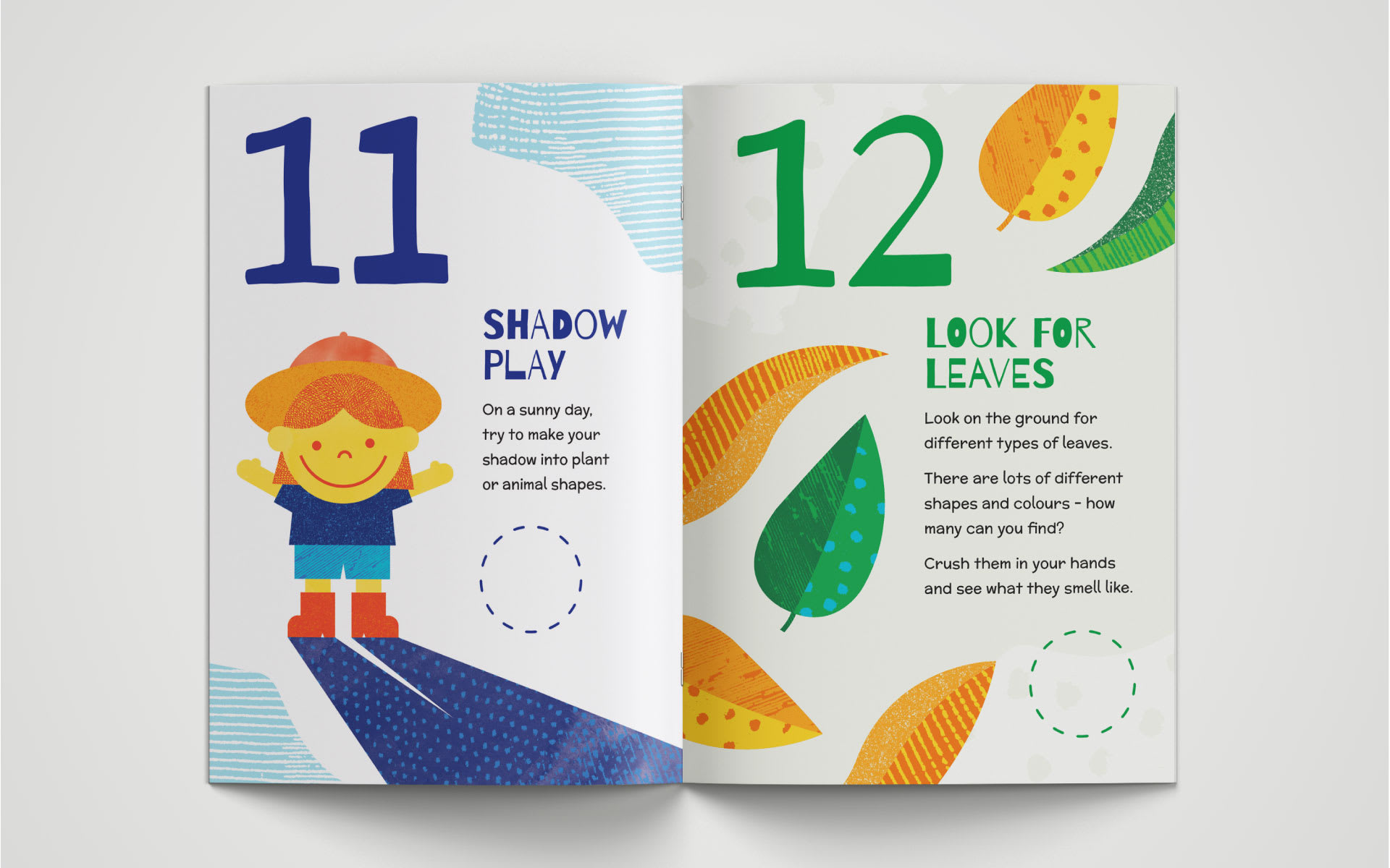 Inside spread of the Moreland Nature Explorer Passport