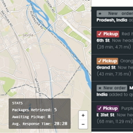 Logistics Delivery tracking system by Cenacle Research