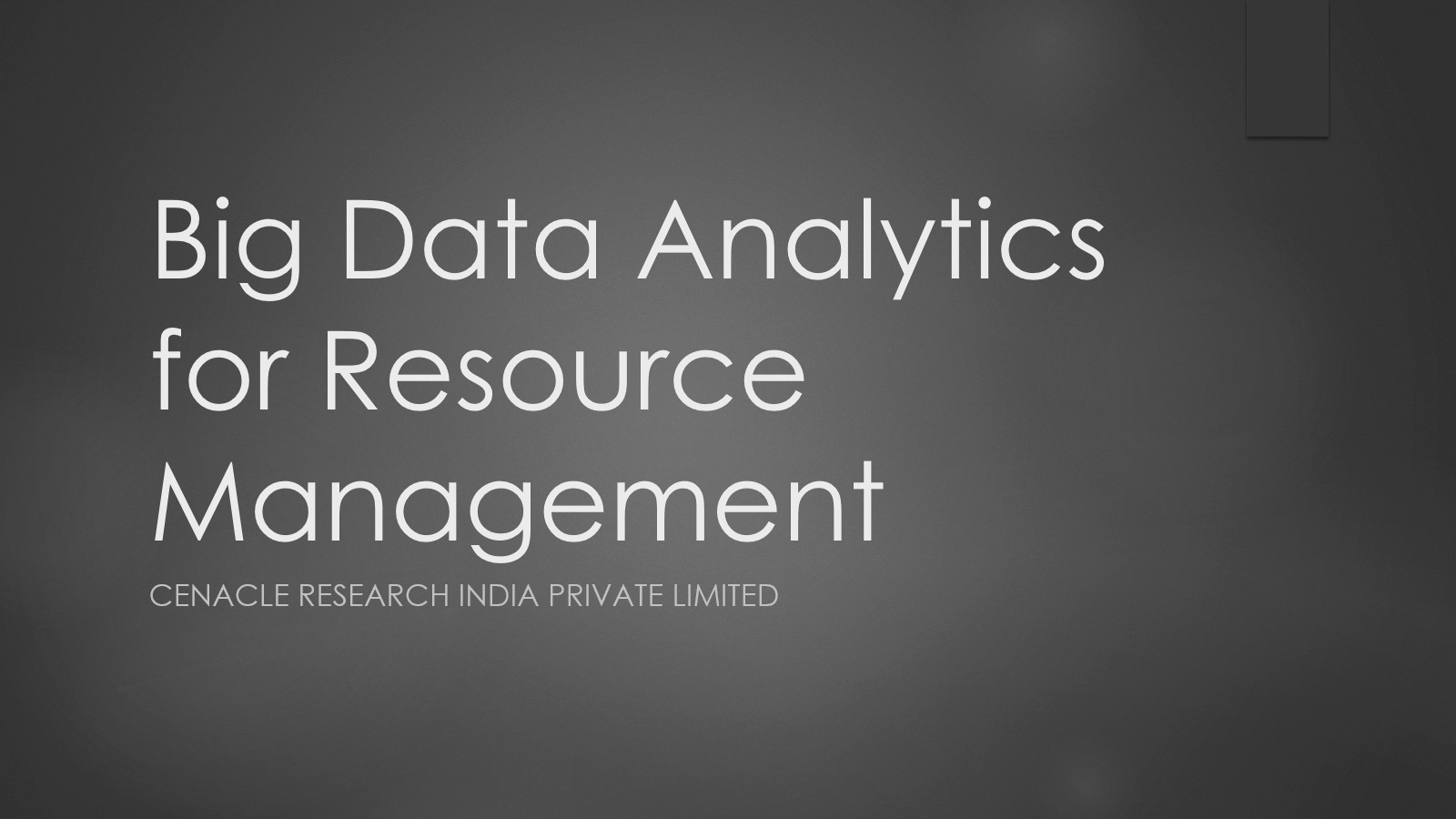 Workforce Optimization Big Data Analytics Solutions by Cenacle