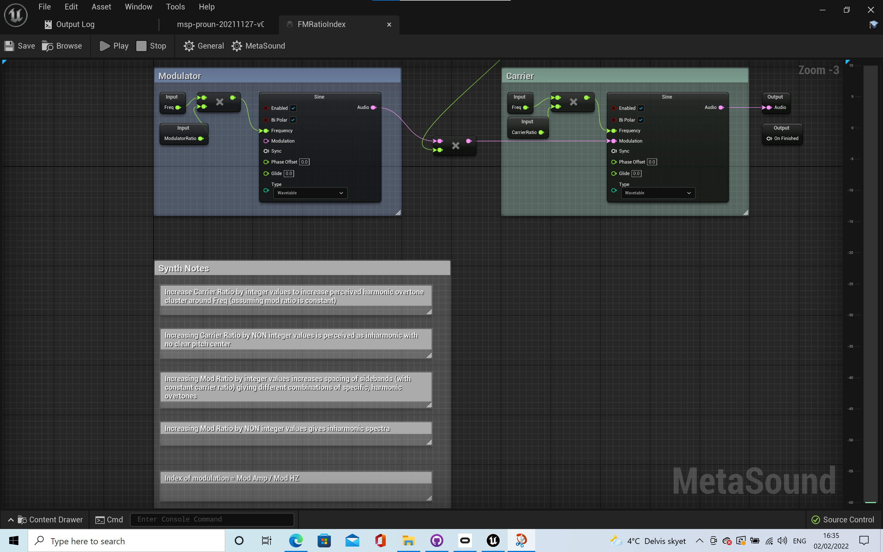 MetaSounds Reference Guide in Unreal Engine