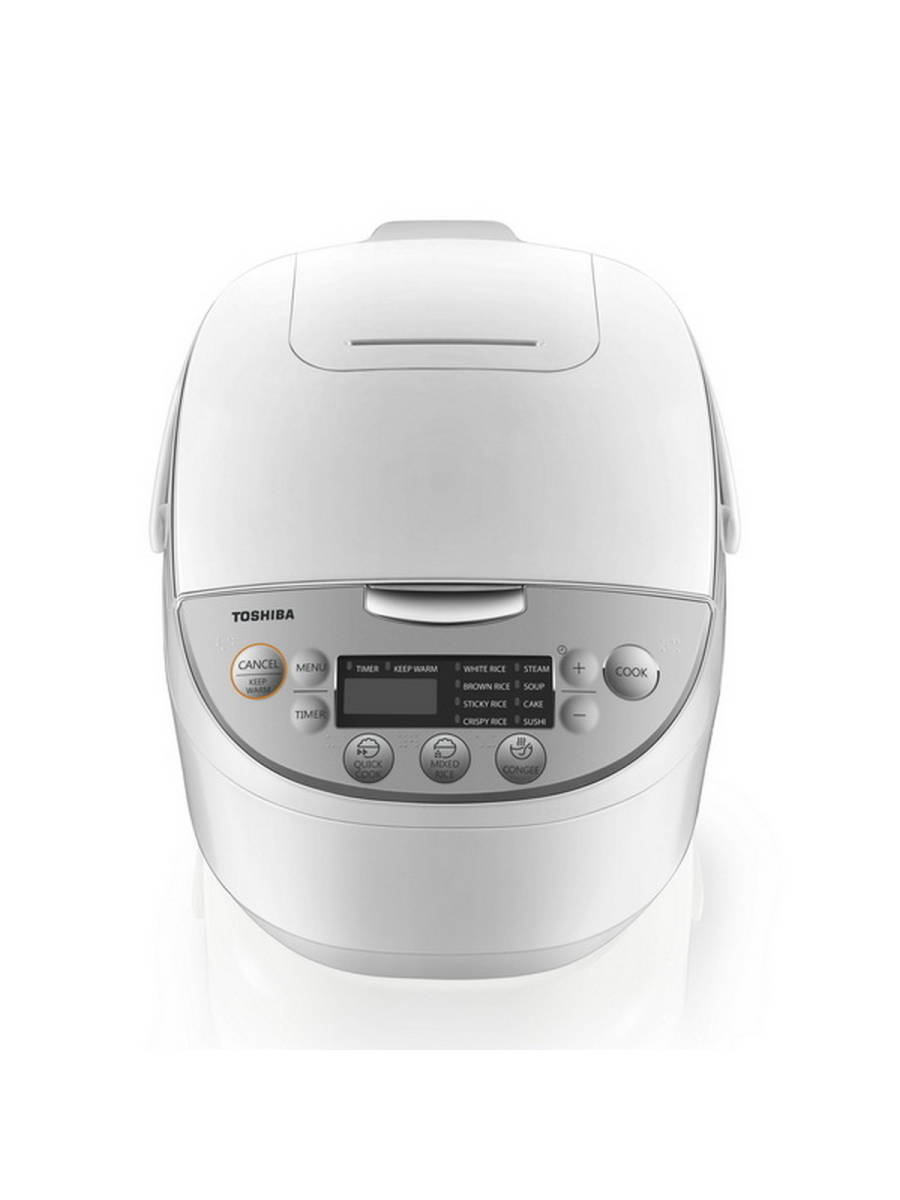 TOSHIBA Rice Cooker (605 W, 1 L , White) RC-T10DR1 - Central.co.th