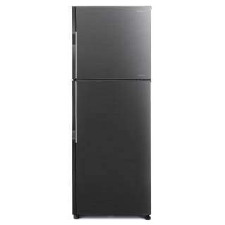 HITACHI ตู้เย็น 2 ประตู (7.7 คิว, สีดำ) รุ่น R-H200PD-BBK