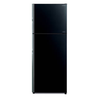 HITACHI ตู้เย็น 2 ประตู (15 คิว, สี Glass Black) รุ่น R-VGX400PF GBK