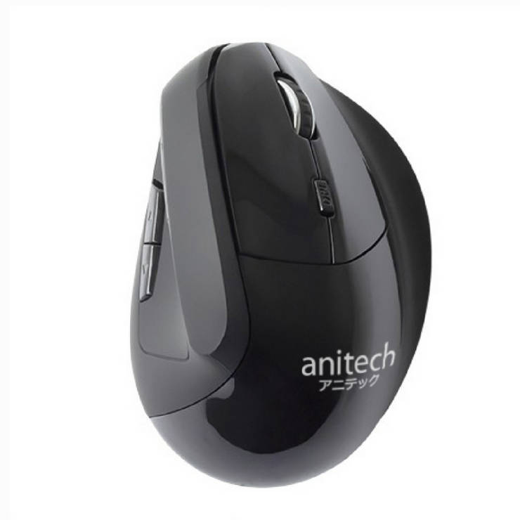 Anitech Wireless Mouse (Black) W225 BLACK_2