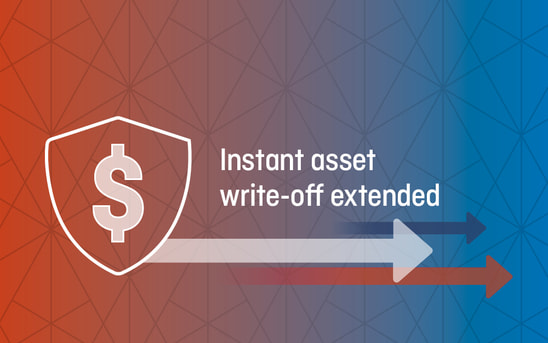 Instant asset write-off extended Instant asset write-off extended