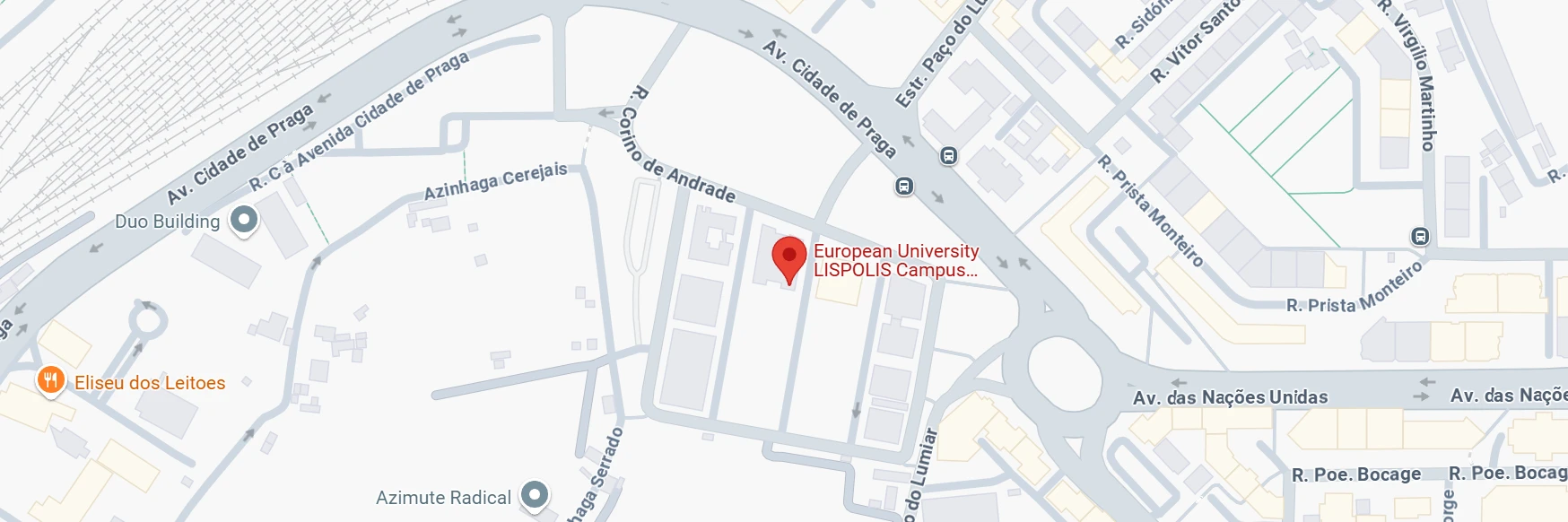 Mapa campus Lispolis