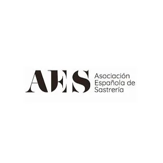 Logo de AES en fondo blanco