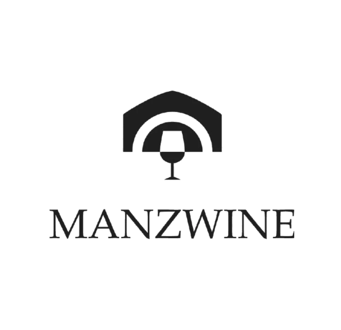 Logotipo Manzwine