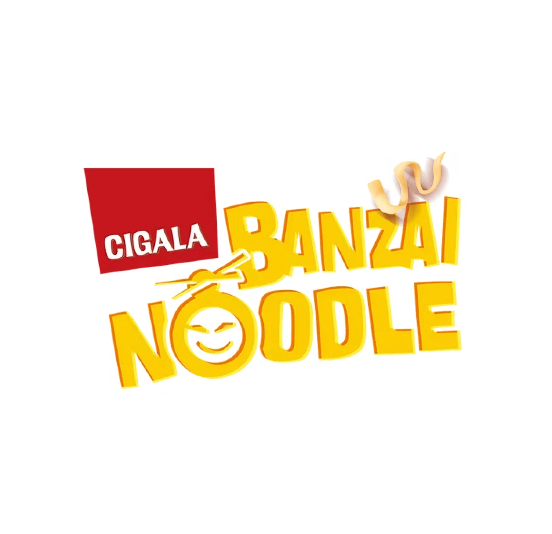 Logotipo Banzai Noodles