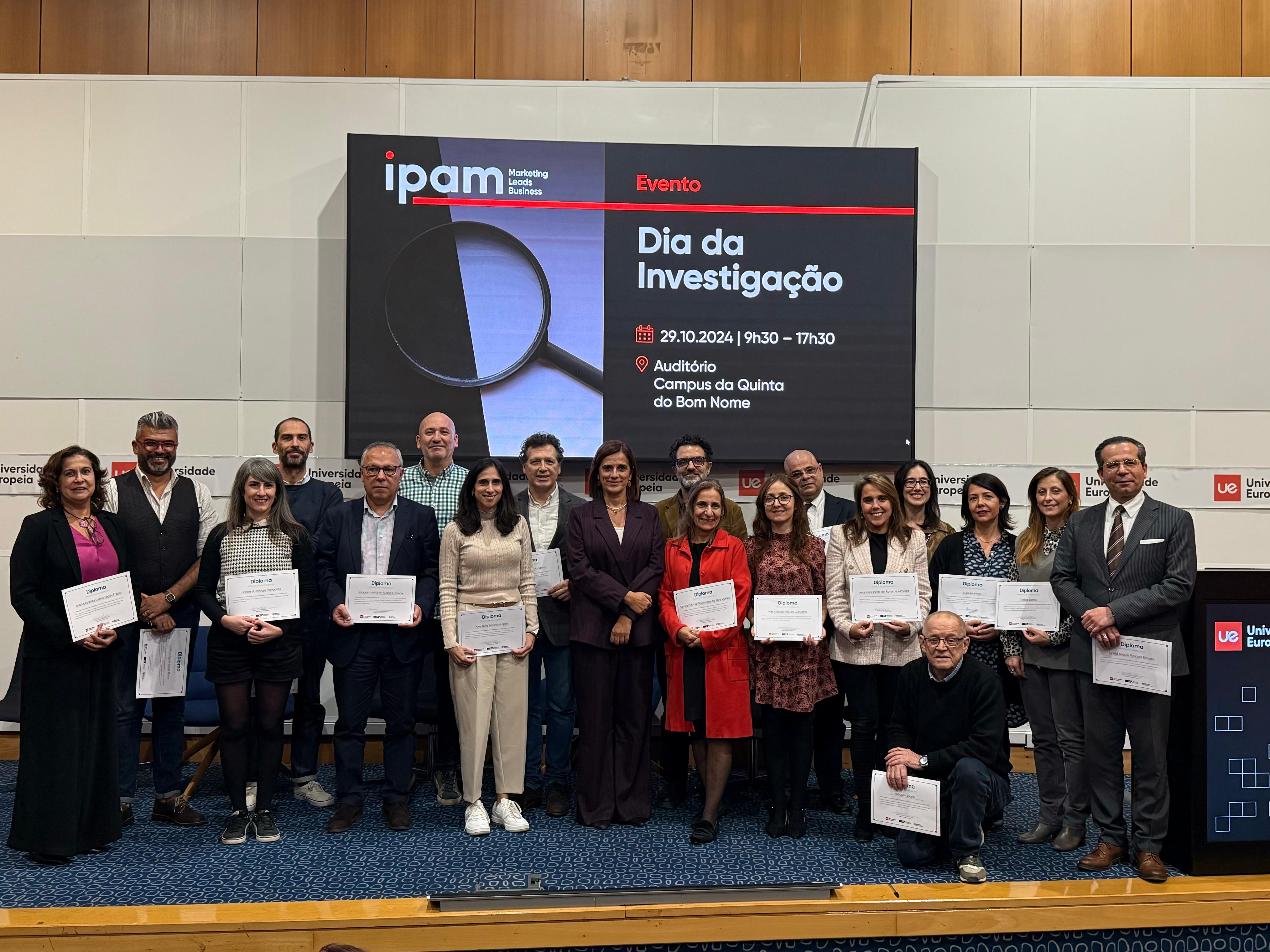 IPAM e Universidade Europeia celebram Dia da Investigação com discussões sobre financiamento e Prémios de Excelência Académica