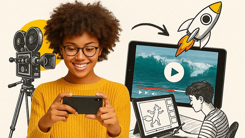 videos para redes sociais