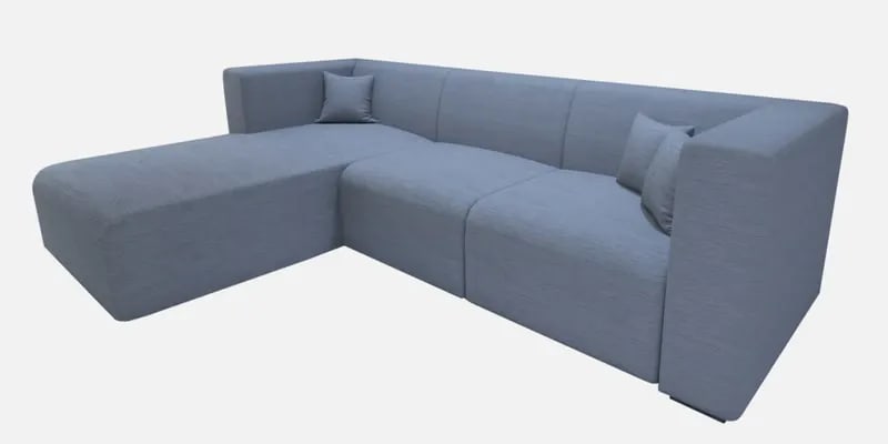 Bristol RHS Handmade Teak Wood 5 Seater Sectional Sofa Set ( Blue ), view 3