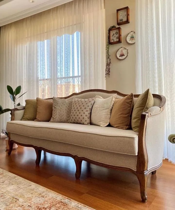 Ultimate Comfort: The Perfect Sofa for Every Home"( Teak wood ), view 2