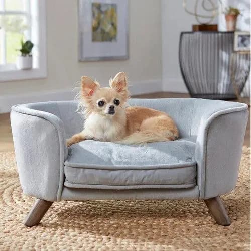 Wooden Heisler Handmade Teak Wood Dog And Baby Sofa