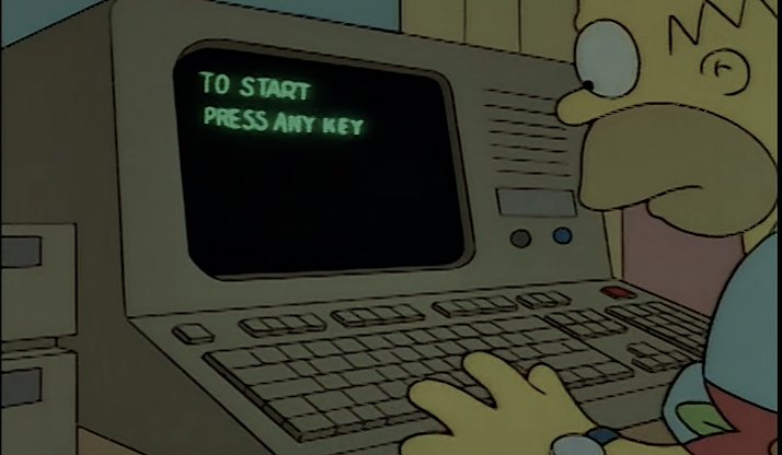 Simpsons Any Key