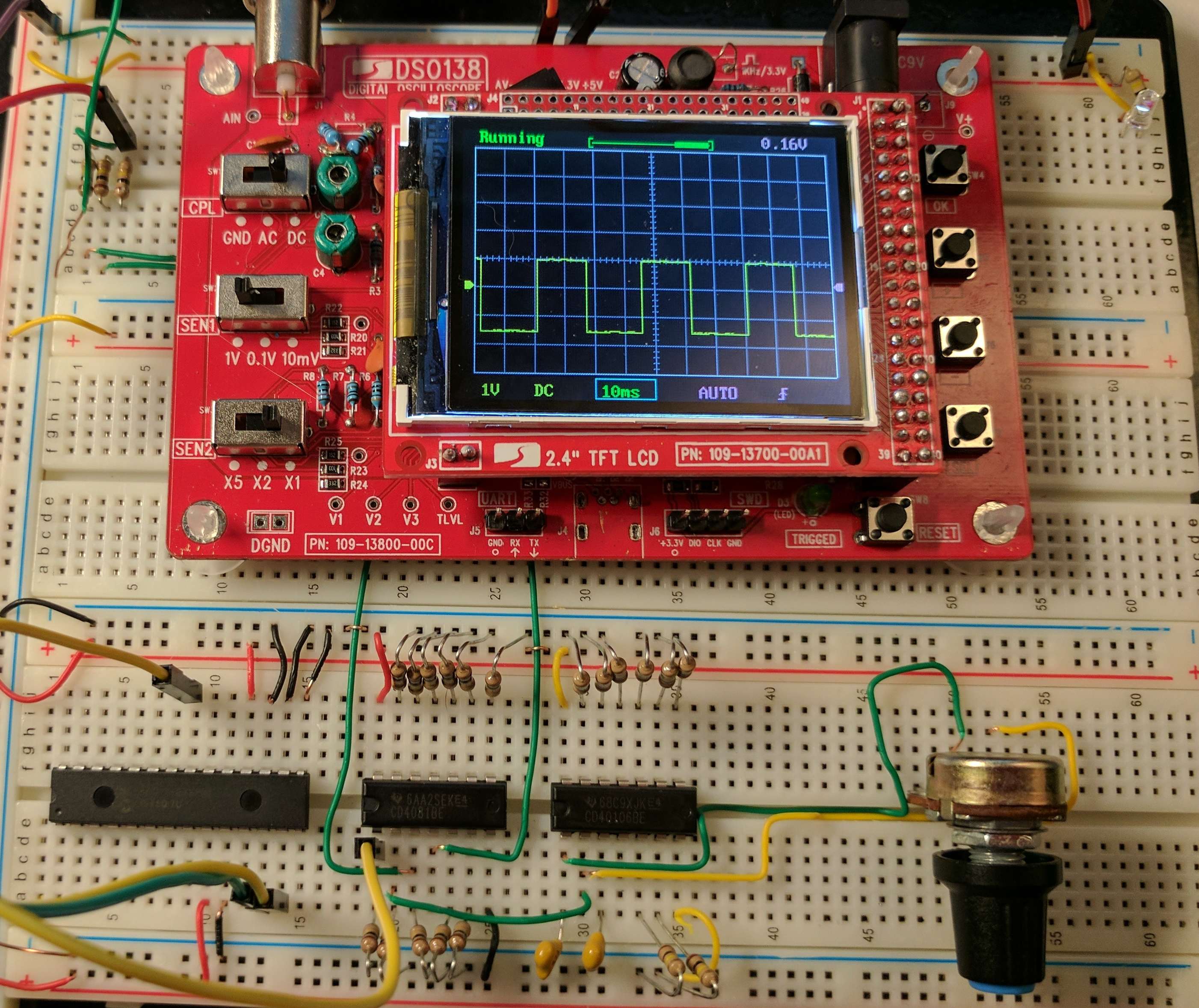 Controlling a 40106 Oscillator - Part 2
