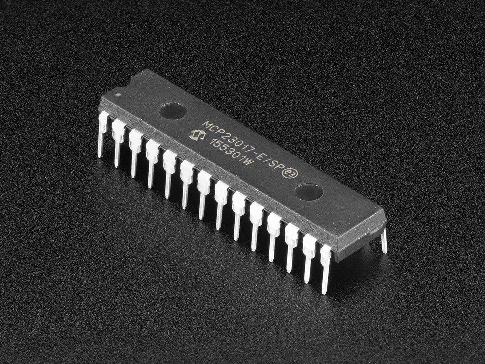 MCP23017 i2c port expander