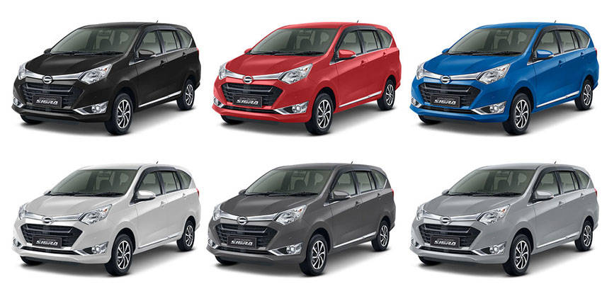Warna Daihatsu Sigra